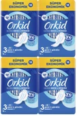 Orkid Ultra Hijyenik Ped 3 Numara Gece&gündüz 18'li 4 Adet - 1