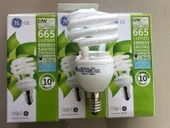 3 ADET GENERAL ELC. E 14 TASARRUFLU LAMBA  12W 55W  665 LÜMEN  6500KELVİN BEYAZ - 1