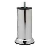 Metal Krom (12 cm) Baza Koltuk Kanepe Mobilya Yatak Çekyat Ayağı Ince Diş M8 Metrik Ayakları 20 Adet thumbnail 6