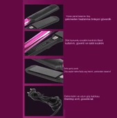 QASUL Seramik Kaplı 4 Sıcaklık ayarı İyon Teknolojili Saç Şekillendirme Cihazı, Saç Düzleştirici - 3