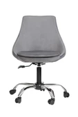 markadizayn Krom Metal Ayaklı Ofis Çocuk Odası Çalışma Sandalyesi (AYARLANILABİLİR) ORİON - 1