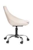 markadizayn Krom Metal Ayaklı Ofis Çocuk Odası Çalışma Sandalyesi (AYARLANILABİLİR) ORİON - 3