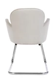 markadizayn MARKADİZAYN Krom Metal Ayaklı KELEBEK SANDALYE MİSAFİR KOLTUĞU BEKLEME KOLTUĞU thumbnail 4