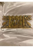 Duvar Panosu Ejderhalı Ahşap Gold thumbnail 4