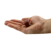 Mobilya Düğme Sert Plastik Ceviz Dolap Mutfak Dolabı Çekmece Dolap Kapak Kulpu Kulbu Kulp 10 Adet thumbnail 4