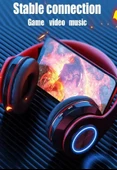 Torima B39 Bluetooth Kablosuz Stereo Kulaklık Kırmızı - Siyah - 4