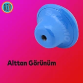 10 Adet Düğme Kulp Mutfak Çekmece Bebek Çocuk Genç Odası Dolap Kapak Kulpu Kulbu Mavi Metal Kulp thumbnail 8