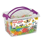 500 Parça Çiçek Puzzle Box Eğitici Puzzle Seti - 2