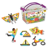 500 Parça Çiçek Puzzle Box Eğitici Puzzle Seti - 3