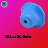 10 Adet Düğme Kulp Mutfak Çekmece Bebek Çocuk Genç Odası Dolap Kapak Kulpu Kulbu Mavi Metal Kulp thumbnail 7