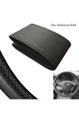 DAT DAT Hyundai Genesis Deri Dikmeli Direksiyon Kılıfı Siyah Araç Direksiyon Kılıfı Siyah - 5