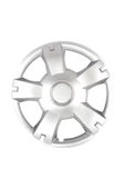 Şentürk Şentürk Jant Kapağı Seti Çatlamaz, Kırılmaz, Esnek 1. Kalite 4 Lü Takım 14" inç Seat İbiza - 1