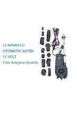 şimika tuning şimika tuning Otomatik Anten Aparatlı 12v Uyumlu - 1