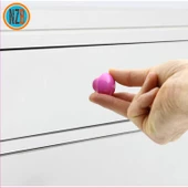 10 Adet Mobilya Kulp Mutfak Çekmece Dolap Kapak Kulpu Kulbu Pembe Metal Kulp thumbnail 5