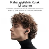 Bluetooth Kablosuz Kulaklık LCD Ekranlı Tüm Bildirimleri Ekran Üzerin de Görme Ve Yönlendirme Arama - 4