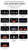 Bluetooth Kablosuz Kulaklık LCD Ekranlı Tüm Bildirimleri Ekran Üzerin de Görme Ve Yönlendirme Arama - 2