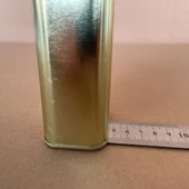 0,175 Lt Baskısız Yağ Tenekesi ,  175 cc Kapaklı Yağ Tenekesi x  3 Adet thumbnail 3