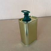 0,175 Lt Baskısız Yağ Tenekesi ,  175 cc Kapaklı Yağ Tenekesi x  3 Adet thumbnail 1