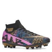 Albishoes AirBoom Super Mercury Çoraplı Bilekli Çocuk Erkek Halısaha Krampon Futbol Ayakkabı(31-45) - 1