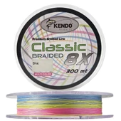 Kendo Classic 300m 8x 8 Kat Örgü İp Olta Misinası Multicolor - 5