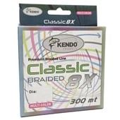 Kendo Classic 300m 8x 8 Kat Örgü İp Olta Misinası Multicolor - 1