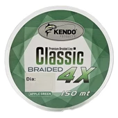 Kendo Classic 150m 4x 4 Kat Örgü İp Olta Misinası Apple Green - 2