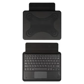 Border Keyboard 10-11" inç Universal Bluetooh Bağlantılı Standlı Klavyeli Tablet Kılıfı - 1
