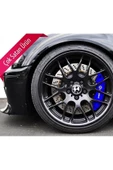 Tiger Marketing Honda Prelude Uyumlu Brembo Fren Disk Kaliper Kapağı Mavi 4'lü Yağ Hortumlu - 2