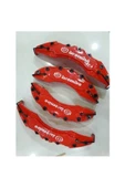 Tiger Marketing Volvo S60 Uyumlu Brembo Kırmızı Kaliper Kapağı 4lü Yağ Hortumlu thumbnail 2