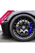 Tiger Marketing Audi A80 Uyumlu Brembo Fren Disk Kaliper Kapağı Mavi 4'lü Yağ Hortumlu - 2