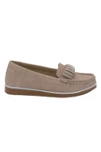 Mergenshoes Blm B101 Ten Taşlı Kadın Günlük Babet Ayakkabı - 1