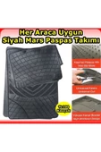 Tiger Marketing Massey-Ferguson Mf 5465 Uyumlu Mars Kauçuk Siyah Paspas Seti - 1