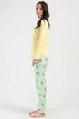 Shopidik  Süprem 0 Yaka Uzun Kol Pijama Takımı - 3