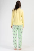 Shopidik  Süprem 0 Yaka Uzun Kol Pijama Takımı - 4