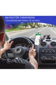 Tiger Marketing Büyük Vantuzlu 360 Derce Merkezi Ayarlanabilir Araç İçi Telefon Tutucu - 2