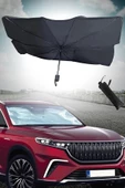 Universal Opel Astra Araba Ön Cam Güneşlik Katlanabilir Güneşlik Şemsiye Ön Cam Gölgelik - 1