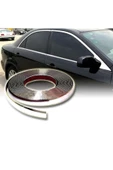 ENZELO Araç Içi Dışı 3d Krom Dekoratif Nikelaj Şerit Çıta 9mm X 4 Metre thumbnail 2
