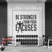 Güç Temalı Spor Salonu Duvar Kağıdı Baskı thumbnail 2