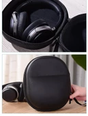 Edifier W800BT Sony CH710N JBL T700BT Uyumlu Kulaküstü Kulaklıklar İçin Ezilmez Kulaklık Taşıma Çantası - 4