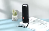 T6 Led 1200 mAh Bluetooth Hoparlörlü Su Geçirmez Powerbankli USB Şarjlı Bisiklet Farı - 9