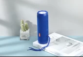 T6 Led 1200 mAh Bluetooth Hoparlörlü Su Geçirmez Powerbankli USB Şarjlı Bisiklet Farı - 10