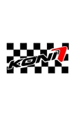 Tofaşlara Özel Koni 7 Damalı Bagaj Sticker - Koni 7 Damalı Bagaj Sticker - 1