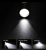 Wuben Wb-017 Zoomlu Şarjlı Cob Led Güçlü El Feneri thumbnail 6