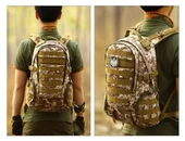 Protector Plus Sırt Çantası S416 Haki Kamuflaj - 5