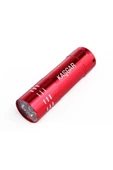Süper Parlak 9 Ledli Metal Mini El Feneri - 4