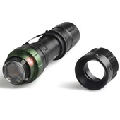 Black Wt-037-şarjlı Zoomlu Acil Durum Feneri thumbnail 3