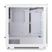THERMALTAKE AIR SNOW V350 TG CA-1S3-00M6WN-03 GAMING MID-TOWER PC KASASI BEYAZ thumbnail 4