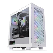 THERMALTAKE AIR SNOW V350 TG CA-1S3-00M6WN-03 GAMING MID-TOWER PC KASASI BEYAZ thumbnail 1