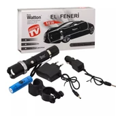 Zoomlu Şarjlı El Feneri En Uygun Fiyata  Wt-038 - 1