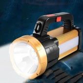 6 Mod Şarjlı El Feneri Projektör Tipi  Wt-615 thumbnail 2